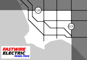 Fastwire Electric Service Area for Home Owners and Residential around Palos Verdes, California